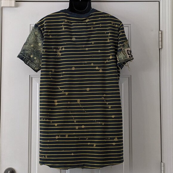 THE HERITAGE BY AMERICA 1776 Denim Distillery Men's Shirt Tye Dye Size XL Cotton - Picture 6 of 10